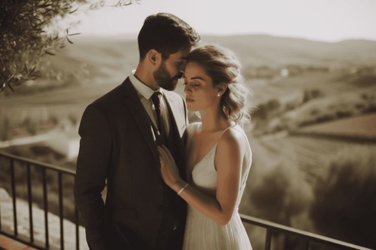 Ava & Noahs Hochzeit in der Toskana